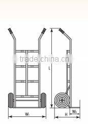 Four wheels Foldable Hand Truck HT2009