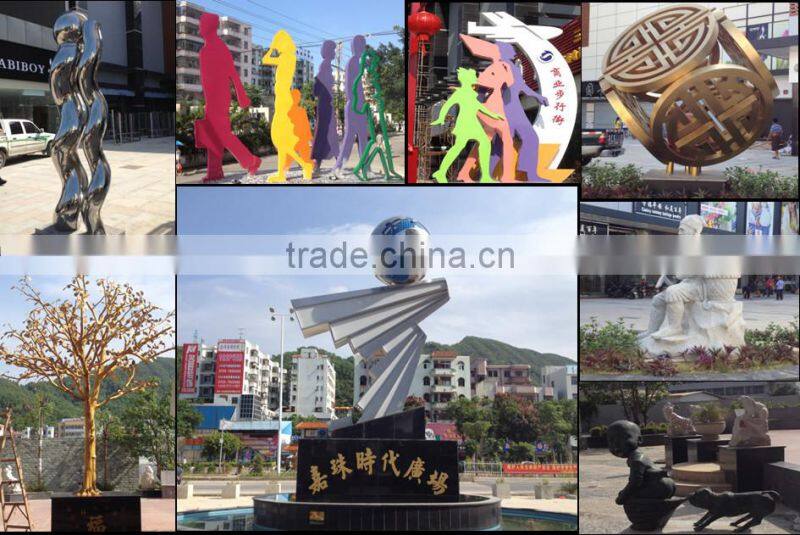 abstract steel sculpture customized sculpture art craft