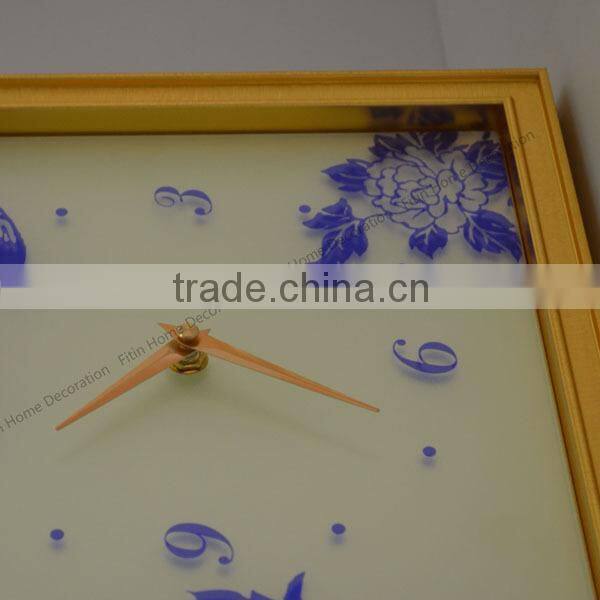 decorative Art mirror Wall Clock HD-CM1032