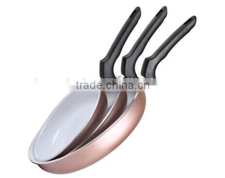 Large aluminum pressure frying pan