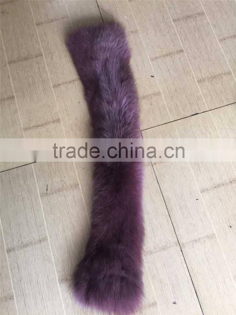 Fox Fur Piates Raw Material Fox Fur Natural Or Dyed