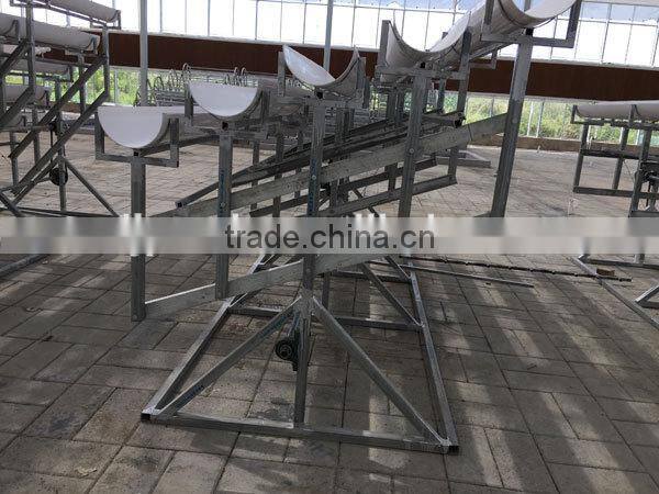 greenhouse garden ebb/flow rolling bench