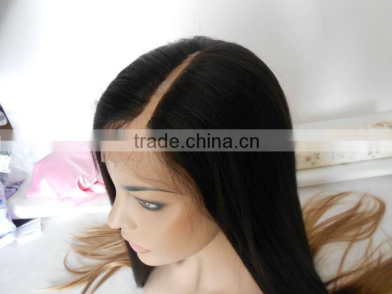 2015 new arrival top quality wholesale cheap price brazilian virgin human hair u part wig