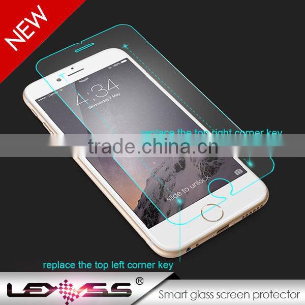AB gule& Asahi glass materia screen protector for iphone 6/plus