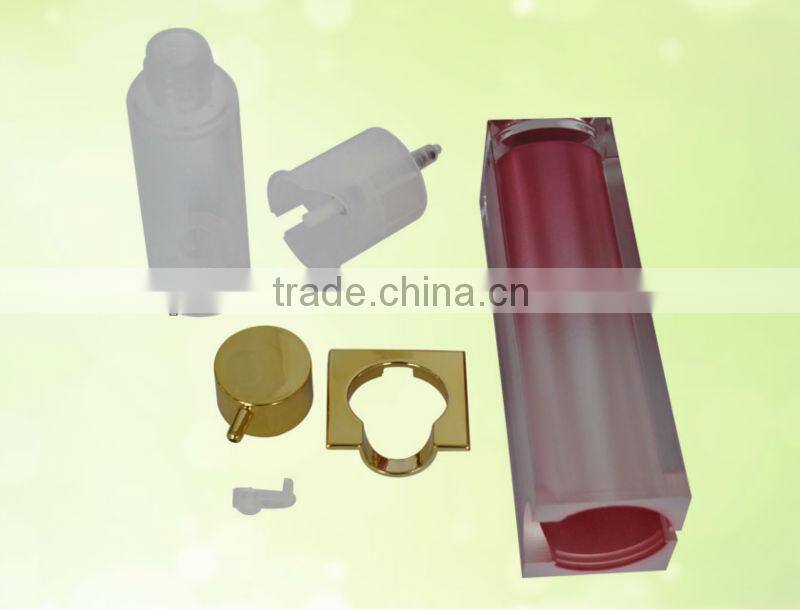 Cosmetics skin care airless acrylic bottle 15ml 30ml 50ml PA07