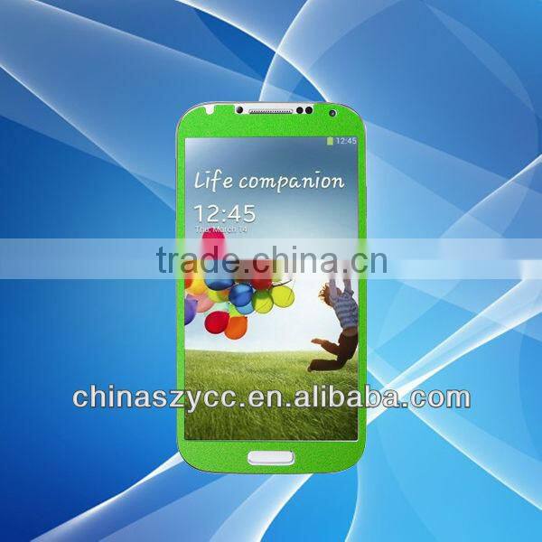 Colorful Screen Guard ,Leather Colorful Screen Protector for sam s4