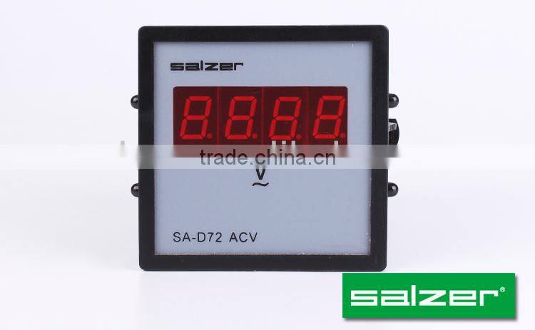 SALZER Brand SA-D72 ACV 72 Digital AC Voltmeter