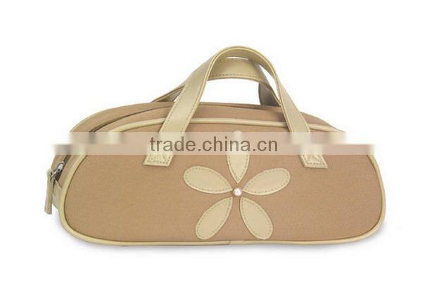 Autumn and winter oval oxford cosmetic bag korea big simple new style handbag