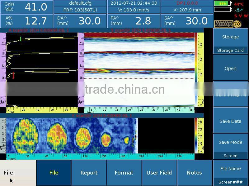 Wheel Phased Array Probe