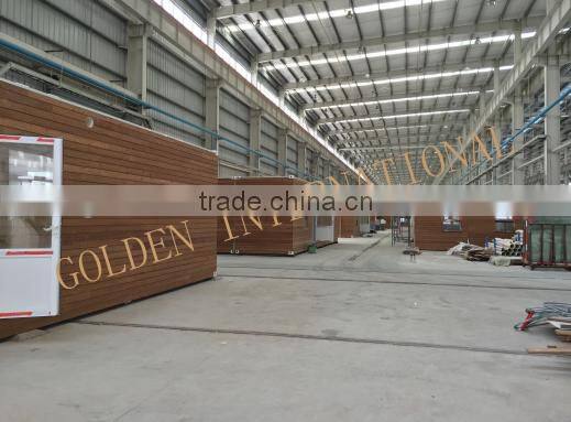 luxury prefabricated steel structure solar container home