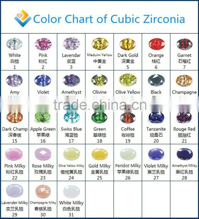 Synthetic Marquise Dark Champagne CZ Gemstones For Wedding Dresses