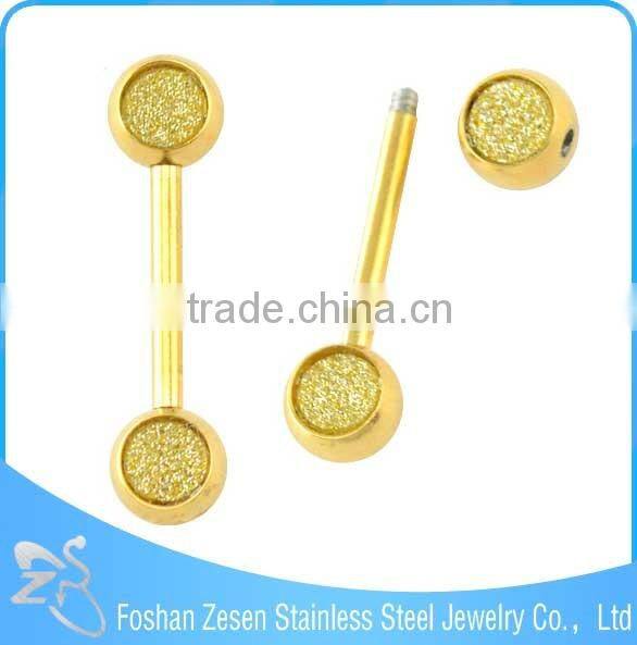 Fashion Stainless Steel Unique Piercing Custom Anime Tongue Jewelry