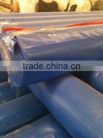 blue pe fabric in rolls
