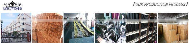 24pcs 7"HB recycled multi color pencil in tube box