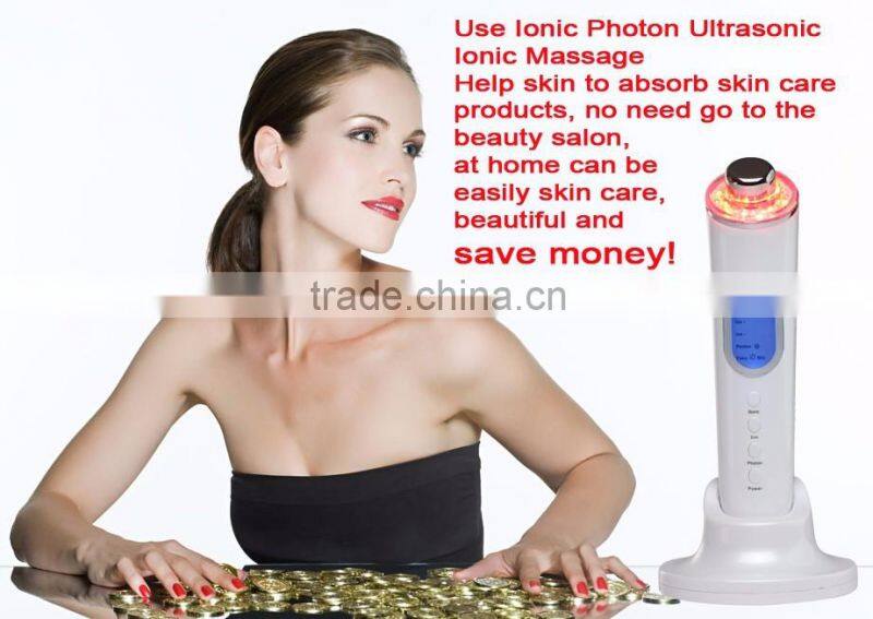 3MHz Ultrasonic ionic massage OBS-0103 with different function colors