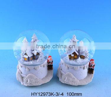 Polyresin Christmas waterball ,globeball