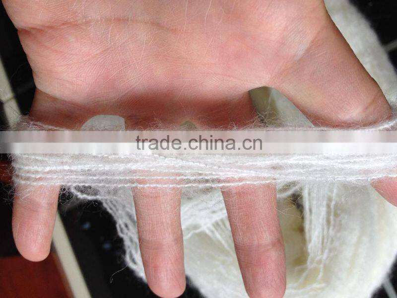 acrylic/wool/mohair/nylon blended brushed yarn