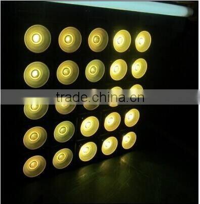 professional stage lighting 25pcs led matrix blinder light