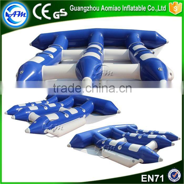 Cheap inflatable raft fishing boat for sale inflatable flying fish tube towable