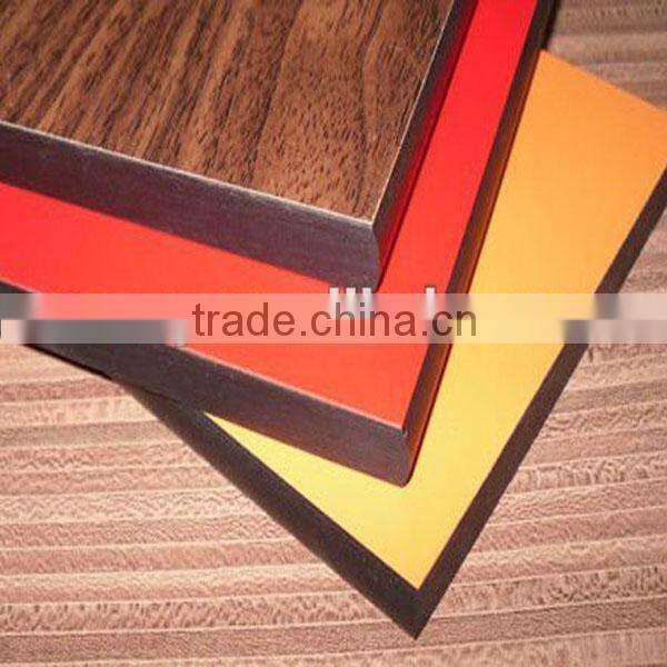 High gloss compact laminate table top