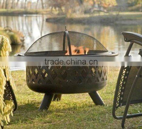 bronze crosswave fire pit
