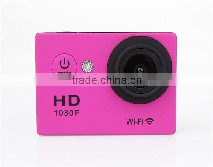 2.0 inch LCD screen 170 degree angle full HD 1080p sport wireless action camera