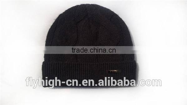 Factory Price Wool Material Men's OEM Winter Hats
