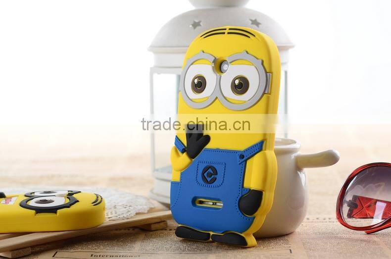 Keno 3D Despicable Me II Minions Style Silicone Case Cover for Lenovo A390
