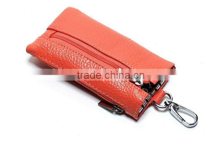 Direct manufacturer magnetic leather car key holder for multiple keys