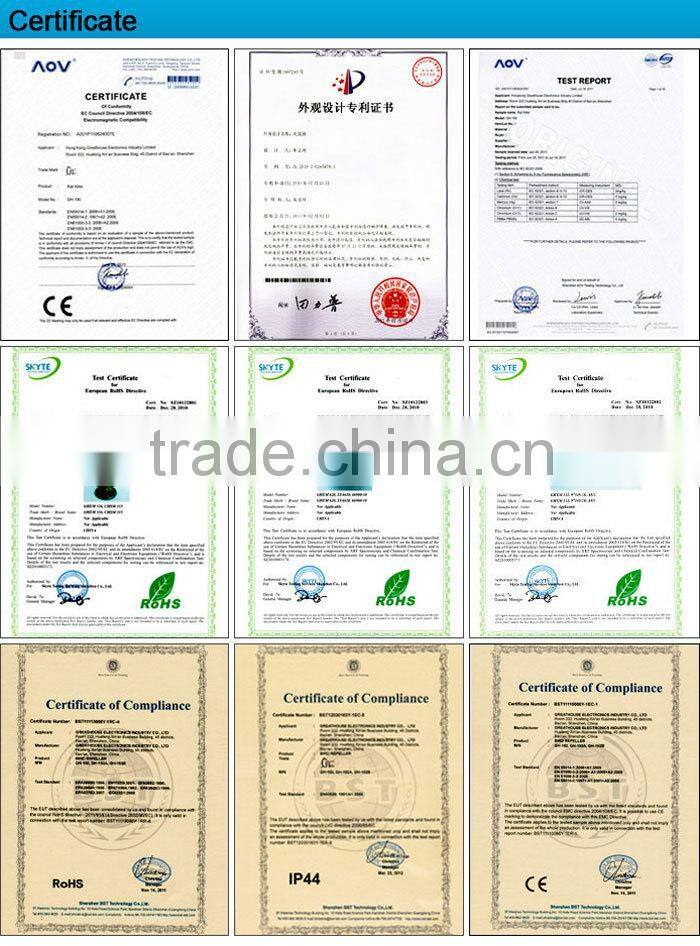 Electronic equipments ultrasonic pest control animal repeller GH-502