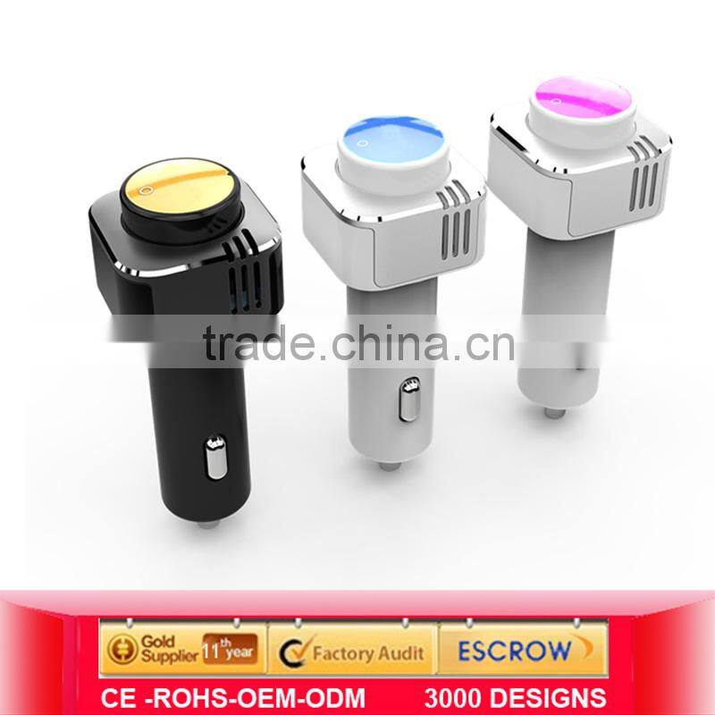 2015 Sustyle12v output car charger with bluetooth headset air cleaner Oxygen bar