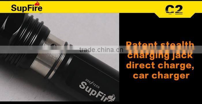 supfire c2 led night hunting torch light