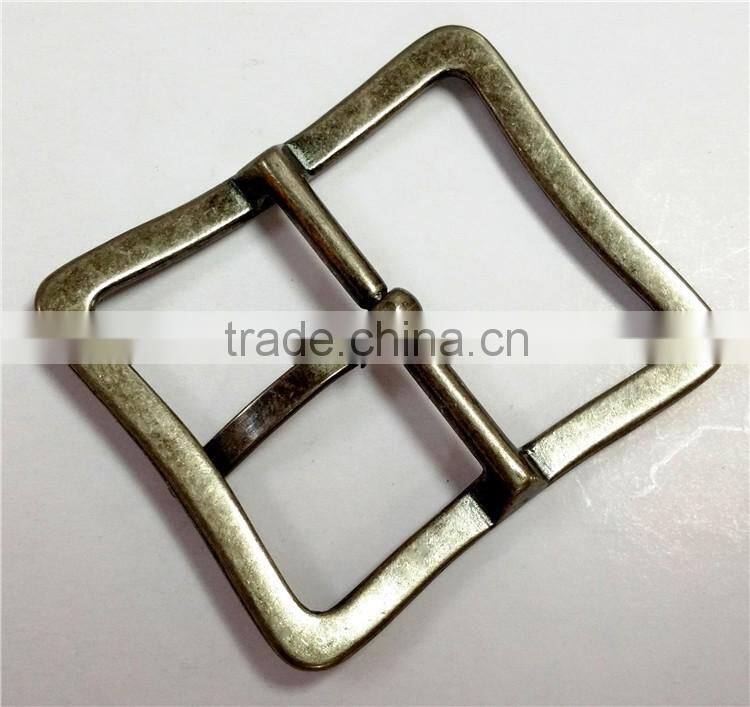 hook and loop buckle D shape buckle gold pin metal buckle