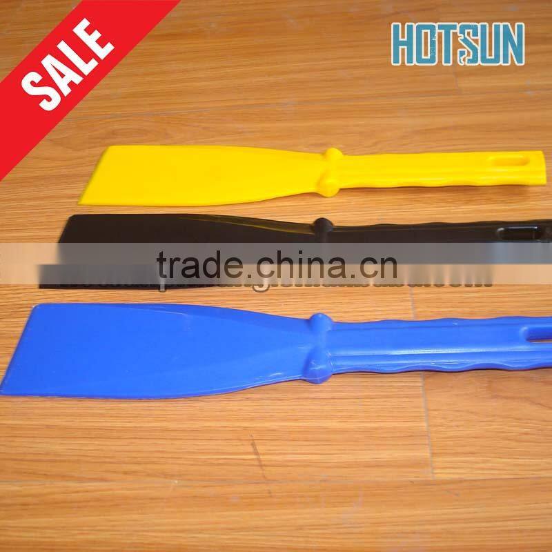 screen printig used big plastic ink spatulas