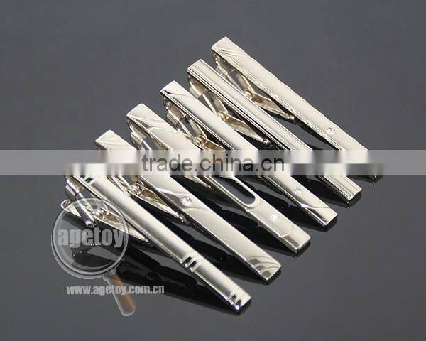 Silver Simple Necktie Tie Clip Bar Pin Multi Hundred Styles Gentleman Metal Blank Stainless Steel Tie Clip