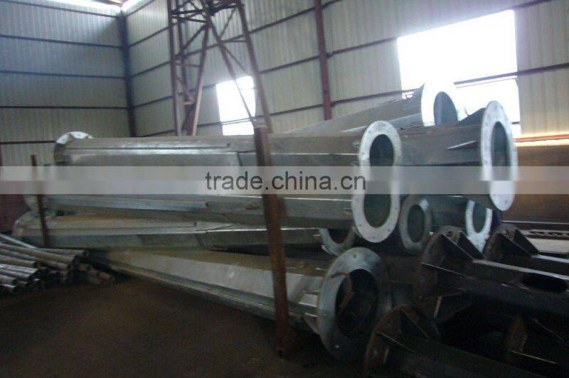 6m-18m Guy wire tower for wind turbine, low price guy mast for wind generator 300w-10kw, roof top tower for wind turbine