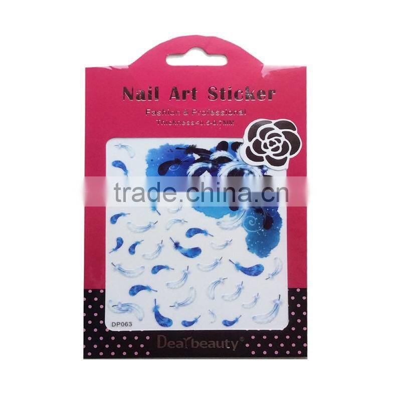 2015 new silver foil nail sticker wholesale nail art stickers