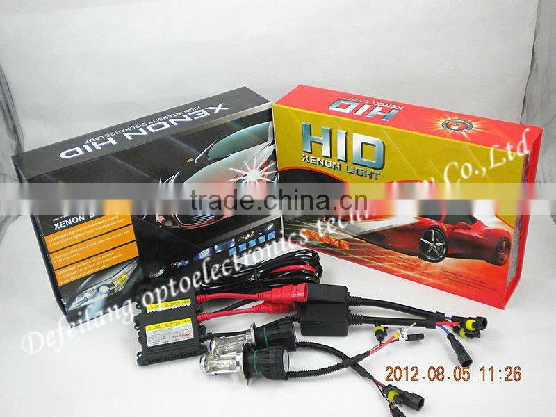 H4New car and motorcycle real factory wholesale HID xenon lamp kit slim normal wireless ballast 12V24V 35W 55W 75W 3000K-30.000K
