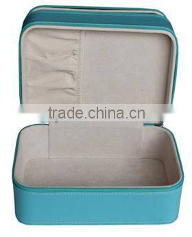 Charming Lady Love Practical Travel Style PU Cosmetic Organizer Box