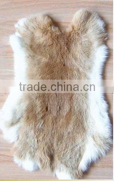 100% Genuine rabbit fur skin factory wholesale