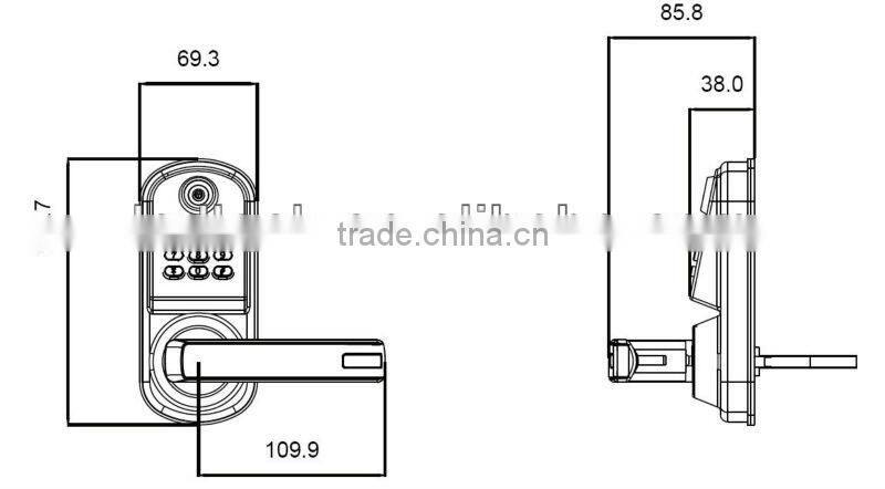 LSD8015 Digital Door Lock For House