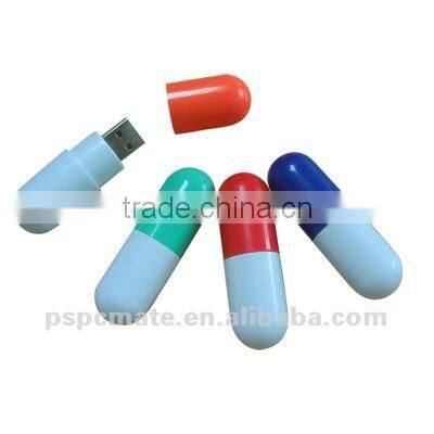 USB flash drive - pill shape usb flash memory