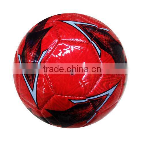 2015 Classical Machine Stitched LOGO Printed Soccer ball
