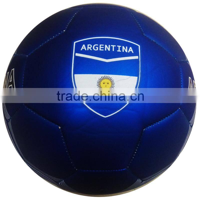 Wholesale PVC Leather Football Size 5 Colorful Soccer Ball mini balls