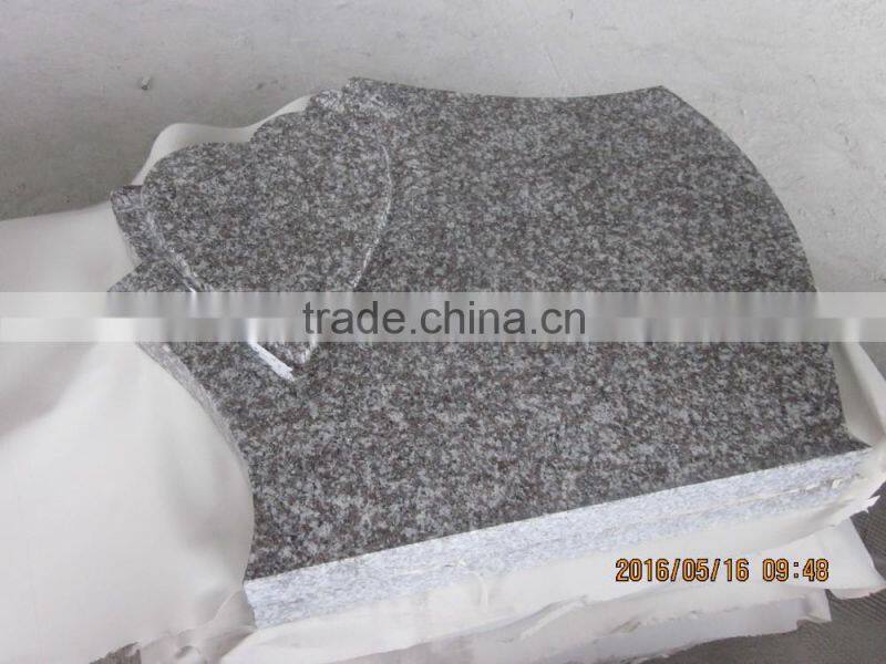 cheap G664 granite headstone design