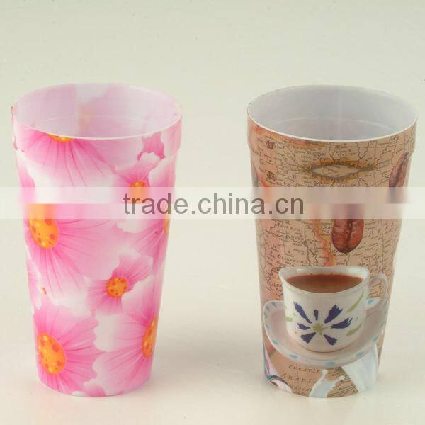 Eco-friendly 300ml/10oz plastic fruit juice cup