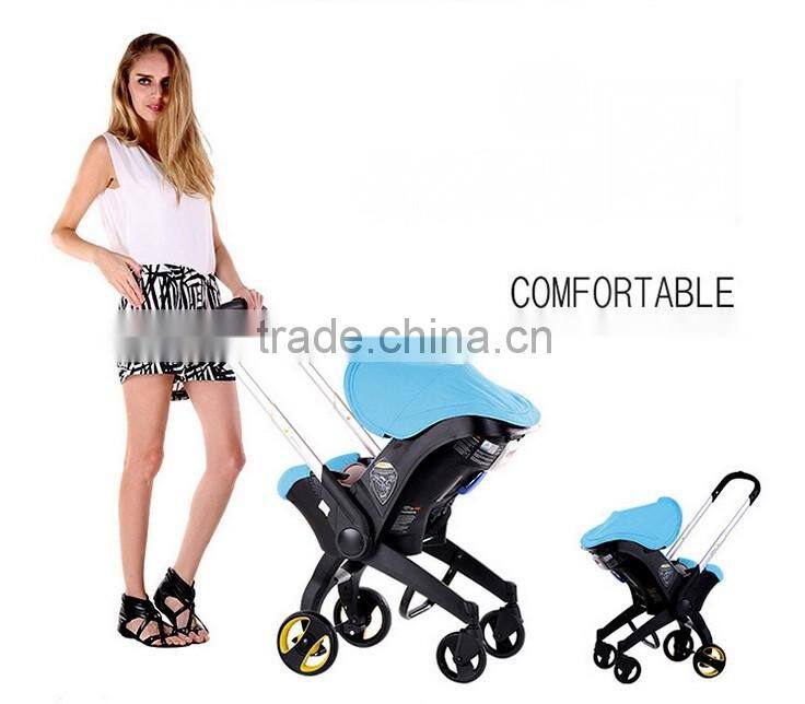 3 in 1 multi-functional baby carriage with Baby carry basket ,car seat,baby stroller