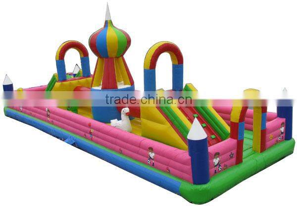 indoor and outdoor kids inflatable amusement park