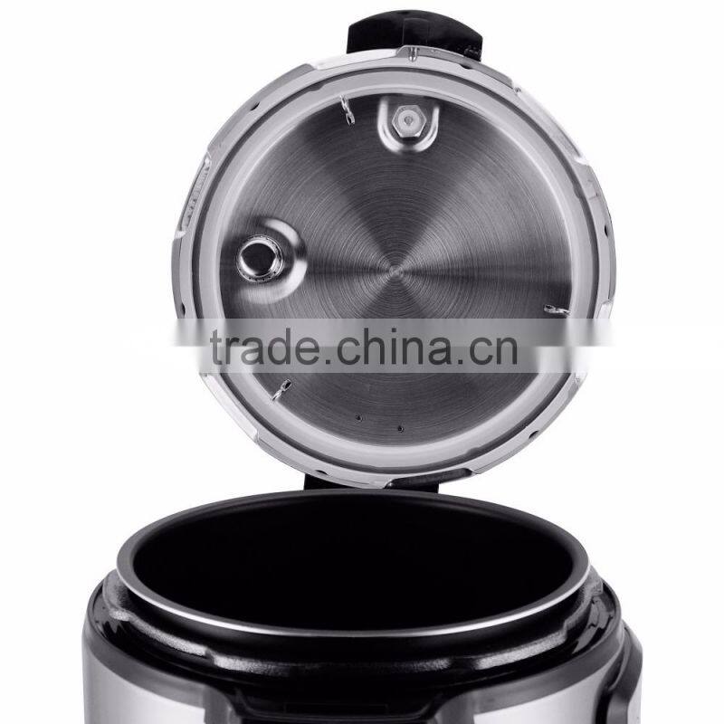 CE GS Approval 5L Golden Color Stainless steel digital multi electric pressure cooker / HDP-Y0504E-G