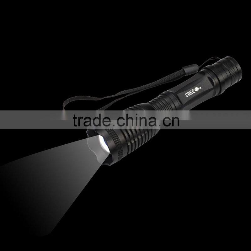 XM-L T6 2000 Lumen 18650 Battery Charger Rechargeable Torch LED Flashlight